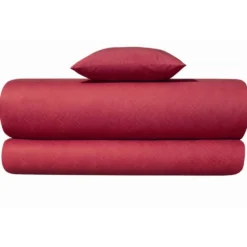 Lenzuola matrimoniali completo Missoni Home JO 56 bordeaux