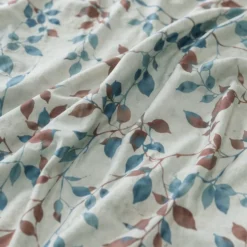 Lenzuola Matrimoniali Gabel Margaret | Stile Botanico Foliage Blu