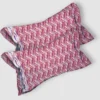 Lenzuola matrimoniali in cotone Enrico Coveri Dixie fuxia