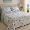 Lenzuola matrimoniali MAUI pesci e coralli fantasia marina blu
