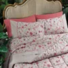 Lenzuola Percalle Matrimoniali GABEL Allure floreale malva