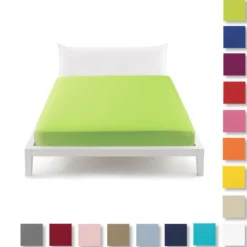 Lenzuolo con Angoli Matrimoniale Bassetti Pop Color Made in Italy