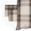 Mirabello Lenzuolo copriletto Matrimoniale Zermat Percalle beige