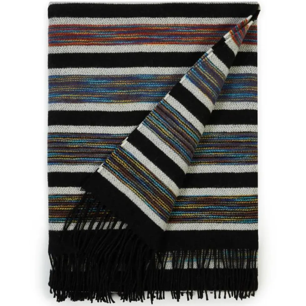 Missoni Home plaid con frange 130 x 190 cm Amadeus 160
