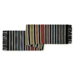 Missoni Home plaid con frange 130 x 190 cm Amadeus 160
