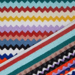 Missoni Home Riverbero tappeto bagno 60x90 multicolor zig-zag