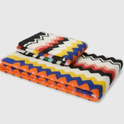 Missoni Home Set Asciugamani Viso e Ospite in Spugna BEST 100