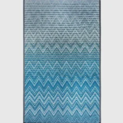 Missoni Home Set 1+1 asciugamani Bagno STONE 174 zig-zag