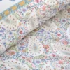 PIP STUDIO lenzuola-copriletto Matrimoniale Kairi Bloom bianco-azzurro