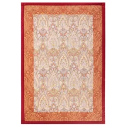 Plaid Bassetti Isolabella R1 - Eleganza Italiana nei Toni del Rosso