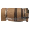 Plaid da divano Borbonese imbottito 140x180 cm Pegaso marrone