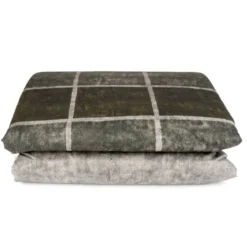 Plaid imbottito da divano CARRARA 130x180 cm Module brown