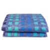 Plaid imbottito da divano CARRARA 130x180 cm Museum blu