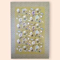Plaid imbottito da divano GABEL 130x170 cm Mariposa Ambra