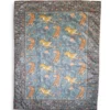 Plaid imbottito da divano in raso SOMMA LHASA 130x170 acqua