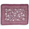 Plaid imbottito per divano GABEL 130x170 cm Nuvola bordeaux