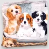 Plaid Sherpa coperta effetto-agnellato singola 160x200 cuccioli