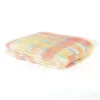 Plaid singolo coperta invernale Lana Vergine Mohair multicolor