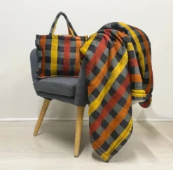 Plaid Super Soft Plush coperta divano-letto scozzese tartan