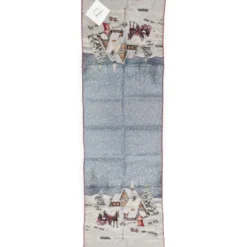 Runner da cucina Natalizio 47x140 Gobelin Notte tovaglia vis a vis