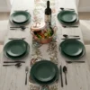 Runner da cucina 45x140 centro tavola Serena foliage verde