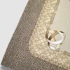 Runner in cotone 50x150 cm Borbonese Foulard marrone