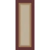 Runner in cotone 50x150 cm Borbonese POSH bordeaux