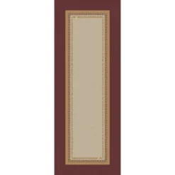 Runner in cotone 50x150 cm Borbonese POSH bordeaux
