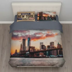 Set copripiumino BASSETTI Brooklyn piazza e mezza 100% cotone