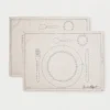 Set 2 tovagliette da colazione 50x35 Simone Rugiati Dessert