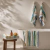 Set 2x asciugamani in spugna viso+ospite HOME EVA 100 multicolor