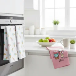 Strofinacci da Cucina in Cotone 50x70 Eic-Pi Non farmi gli Occhi Dolci