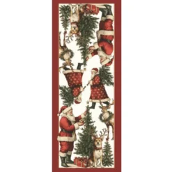 TAG HOUSE Runner Natalizio in Cotone 55x150 cm Nikolaus