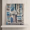 TAG HOUSE Set copripiumino Matrimoniale Raso DECOR Blu