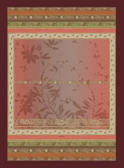 Tappeto arredo da interni Bassetti Granfoulard Malve R1 rosso antiscivolo