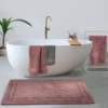 Tappeto Bagno Gabel ATMOSFERA | Malva 100% cotone 70x140