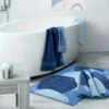 Tappeto Bagno Gabel BOLLE Antiscivolo 60x100 blu | 100% cotone