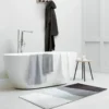 Tappeto Bagno in spugna Gabel Dune grigio 60x100 cm antiscivolo