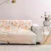 Telo Arredo Bassetti Granfoulard Ibiscus Tattoo 41 270x270 cm - Crema Albicocca