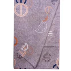 Telo arredo Copriletto estivo Borbonese in raso CLUB 270x265 blu