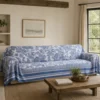 Telo Arredo copritutto Fazzini FEZ Raso 300TC Bluette 270x290