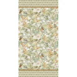 Telo arredo foulard copritutto in puro cotone GABEL Calma verde