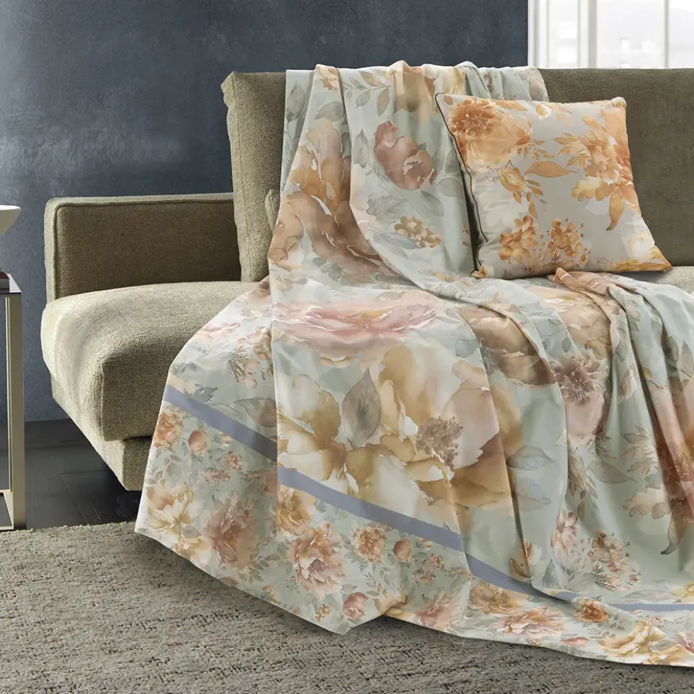Telo GABEL 100% cotone Poesia nuvola 180x270 e 270x270 cm | Copritutto