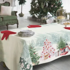 Tovaglia Natale RANDI in cotone JUNIPER Festività