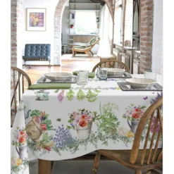 Tovaglia rettangolare cotone RANDI Provence floreale
