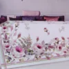 Tovaglia rettangolare 6 persone 145x190 cm TAG HOUSE - ROSETO floreale