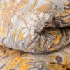 Trapunta invernale matrimoniale SELVAGGIA piumone giallo oro