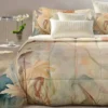 Trapunta matrimoniale SOLIN piumone invernale effetto raso beige